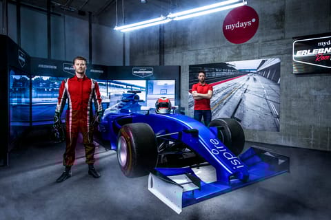 Berlin: Formel-1-Simulator