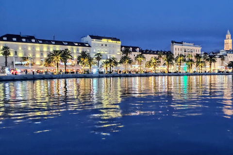 Split: excursão privada à noite mágicaSplit: Passeio turístico noturno mágico Tour turístico particular