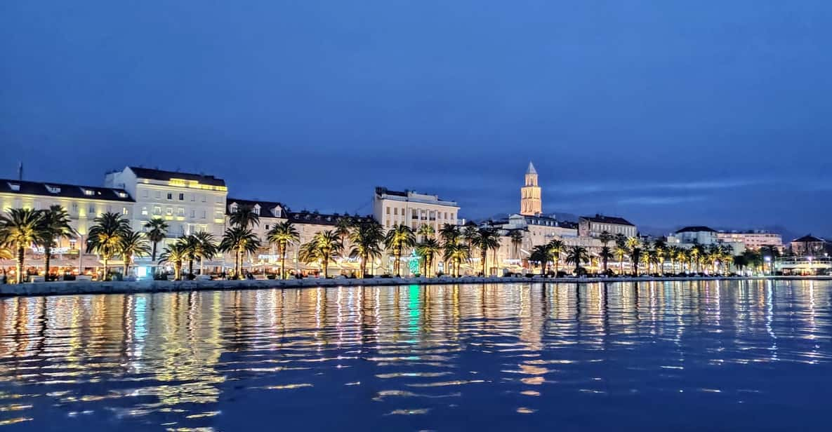 Split: Magical Evening Sightseeing Private Tour 