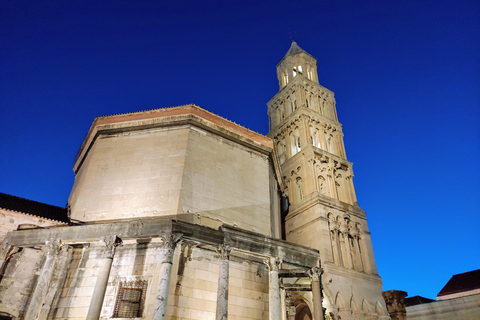 Split: excursão privada à noite mágicaSplit: Passeio turístico noturno mágico Tour turístico particular