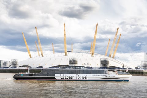 London: Uber Boat by Thames Clippers Single River Ticket