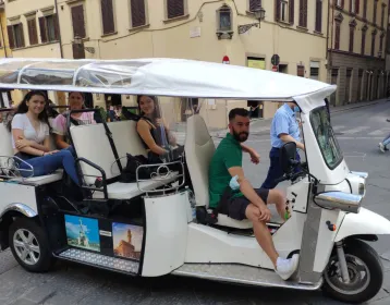 Florenz: Eco Golf Cart Tour & Besuch von Michelangelos David