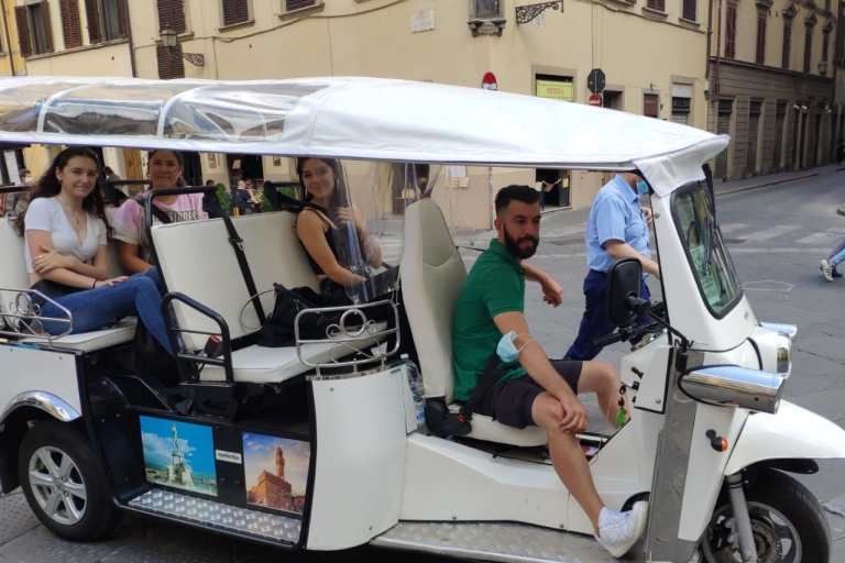 Florenz: Eco Golf Cart Tour mit Eintritt in die Accademia Galerie