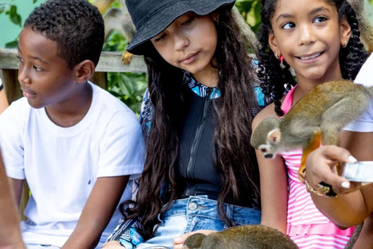 Punta Cana: Monkeyland Halve Dag Tour met Snacks en Gids