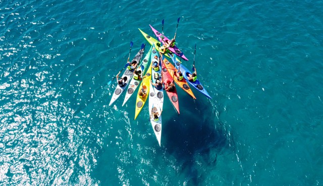 Visit Sant'Antioco Island Sea Kayak Tour in Carbonia