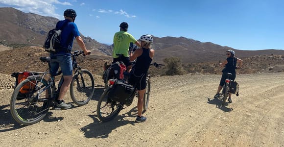 Heraklion: Weinverkostung E-Bike Tour