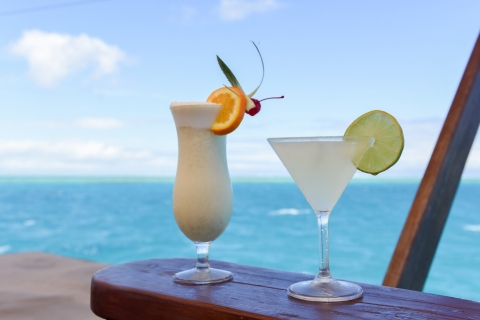 Fidschi: Cloud 9 Floating Bar und Pizzeria TagesausflugTagesausflug mit $60 Bar Tab