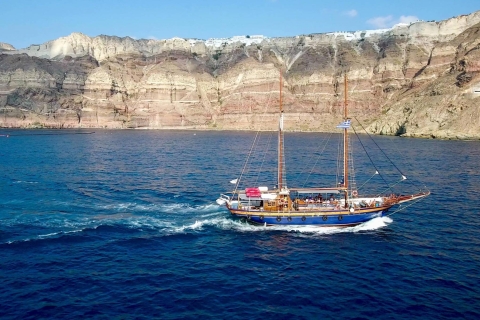 Santorin: Mythischer Tagesausflug nach Akrotiri mit Vulkankreuzfahrt