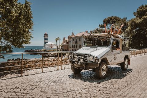 Sintra: Portuguese Beaches and Colares Private Jeep Tour