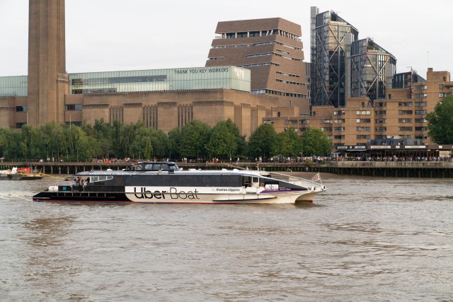 Visit London Uber Boat Single Trip and London Cable Car in Gravesend