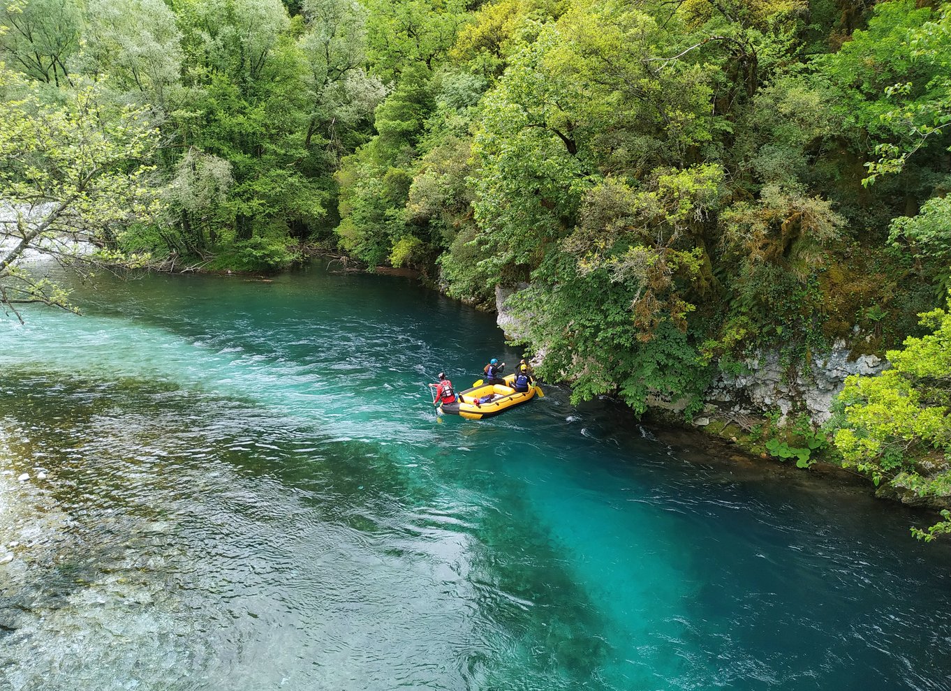 Epirus: Nem rafting-oplevelse på Voidomatis-floden