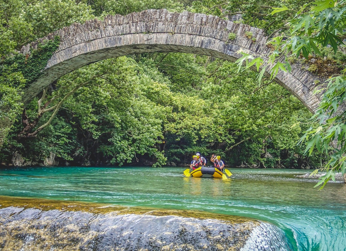 Epirus: Nem rafting-oplevelse på Voidomatis-floden