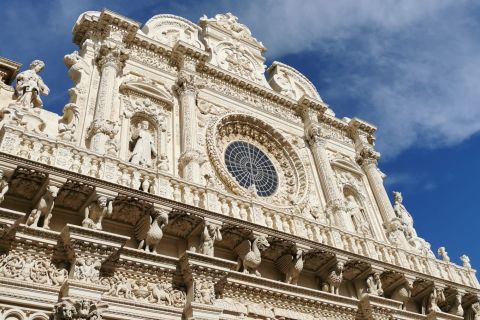 Lecce: arquitetura barroca e excursão a pé subterrânea