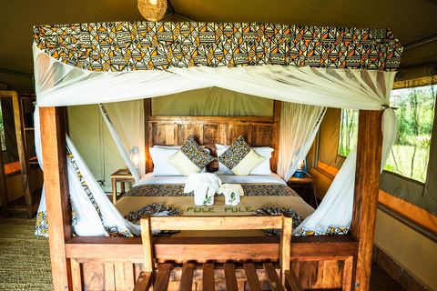 From Zanzibar: 2-Day Serengeti Park Safari Tour with Flights