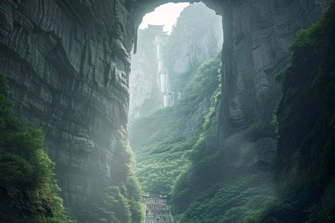 Zhangjiajie: Tianmen Mountain Ticket and Routes Zhangjiajie: Tianmen Mountain Ticket and Trails