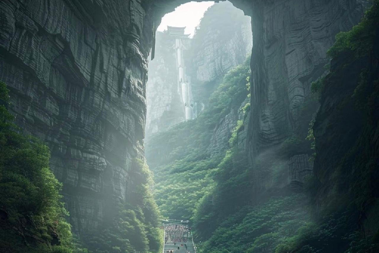Zhangjiajie: Tianmen Mountain Ticket and Routes Zhangjiajie: Tianmen Mountain Ticket and Trails