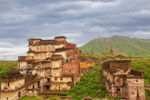 Journée complète de visite privée de Jaipur (formule tout compris)Visite avec voiture climatisée + guide touristique