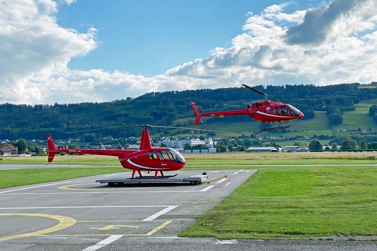 Berna: vuelo privado en helicóptero por el lago Thun de 26 minutos