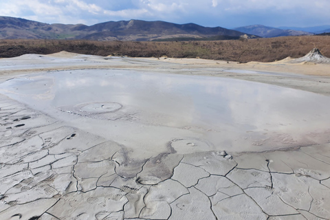 From Bucharest: Muddy Volcanoes and Salt Mine Private Tour