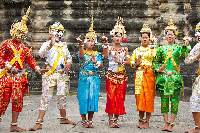 Siem Reap: tour histórico de un día para grupos pequeños de Angkor Wat