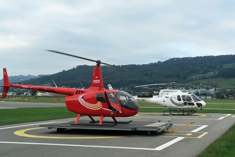 Berna: vuelo privado en helicóptero por el Jura y Seeland de 54 minutos