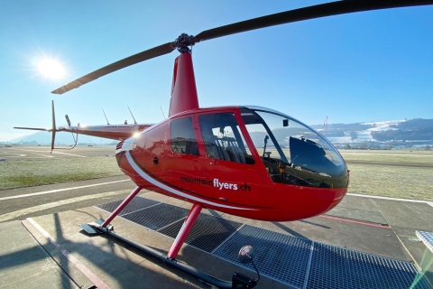 Berne: vol privé en hélicoptère de 18 minutes