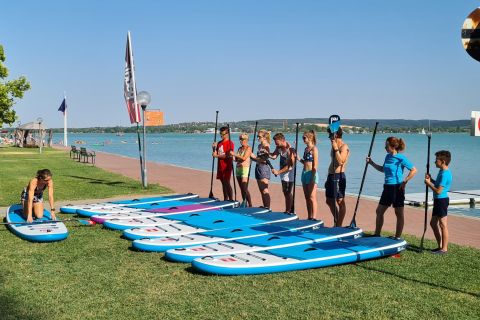 Tihany: Corso di Stand Up Paddle al Lago Balaton
