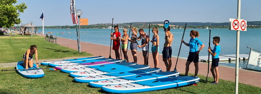 Tihany: Corso di Stand Up Paddle al Lago Balaton