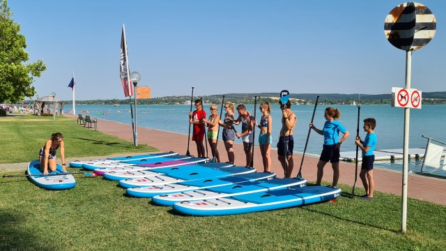 Visit Tihany Stand Up Paddleboarding Course at Lake Balaton in alsóörs