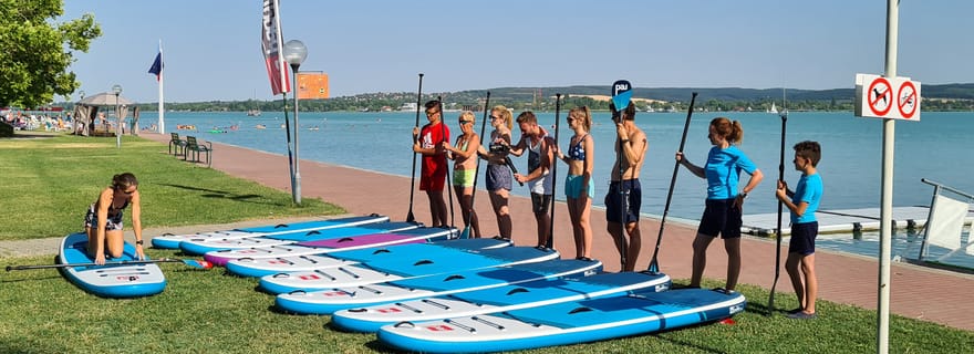 Tihany : Cours de SUP et excursion au lac Balaton