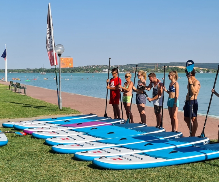 Tihany: Corso di Stand Up Paddle al Lago Balaton