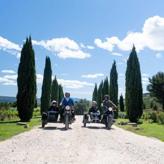 Aix-en-Provence: Wine or Beer Tour in Motorcycle Sidecar
