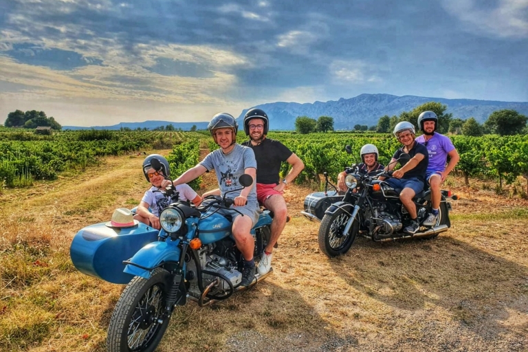 Aix-en-Provence : circuit vin et bière en side-car à moto