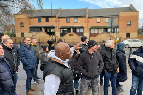 Gangster London Walking Tour avec l'acteur Vas Blackwood