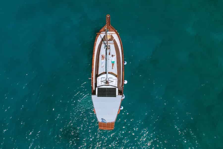 Von Makrigialos: Koufonissi-Inselkreuzfahrt – Mittagessen inklusive. Foto: GetYourGuide Von Makrigialos: Koufonissi-Inselkreuzfahrt – Mittagessen inklusive. Foto: GetYourGuide