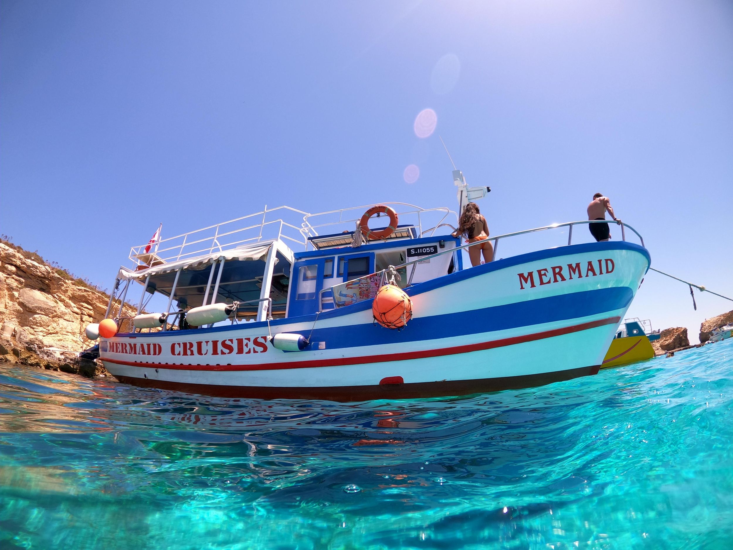 St. Paul's Bay: Comino, Blaue Lagune, Gozo und Höhlen-Bootstour