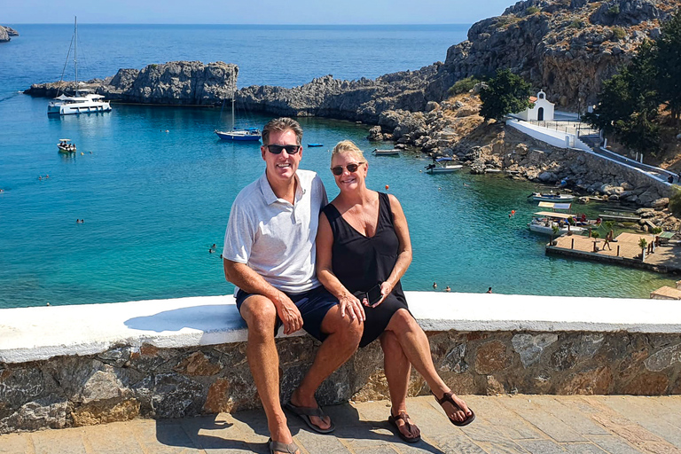 Rhodes Town and Lindos: Private Minibus Tour 1-3 Persons Group