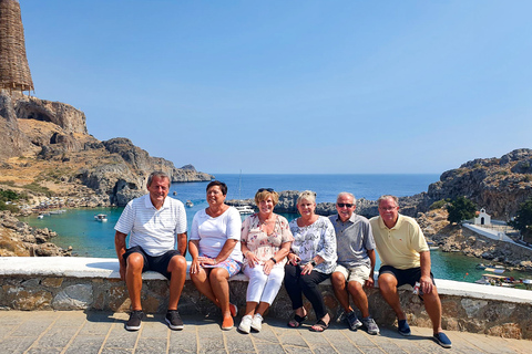 Rhodes Town and Lindos: Private Minibus Tour 1-3 Persons Group