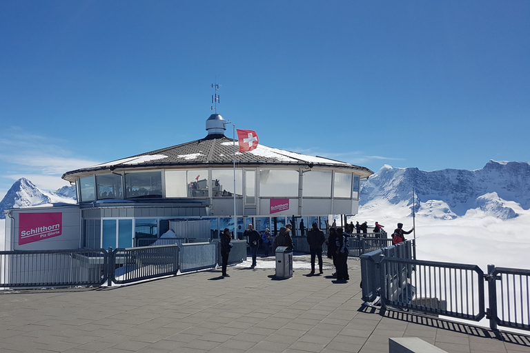 Schilthorn Adventure Small Group Tour from Interlaken From Interlaken: Schilthorn James Bond Tour with Cable Car