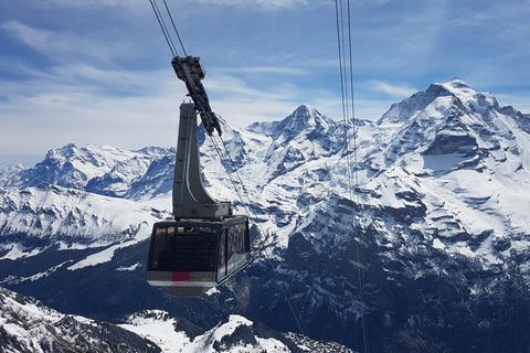 Schilthorn Adventure Small Group Tour from Interlaken From Interlaken: Schilthorn James Bond Tour with Cable Car