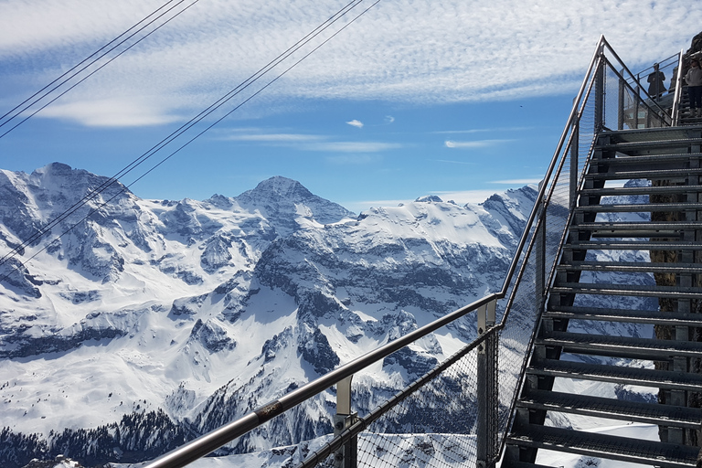 Schilthorn Adventure Small Group Tour from Interlaken From Interlaken: Schilthorn James Bond Tour with Cable Car