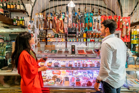 Tapas, Friends & Wine: Walking Food Tour with 3 Local Bars Barcelona: Tapas and Wine Tour Through 3 Districts