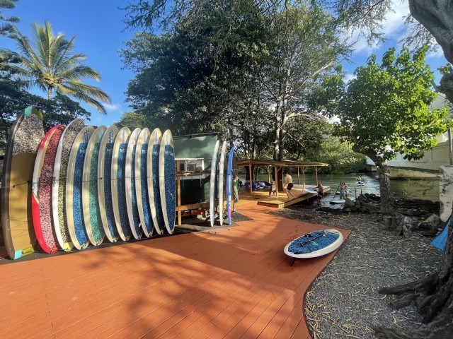 Visit Oahu North Shore Haleiwa Paddleboard River Adventure in North Shore, Hawaii, United States