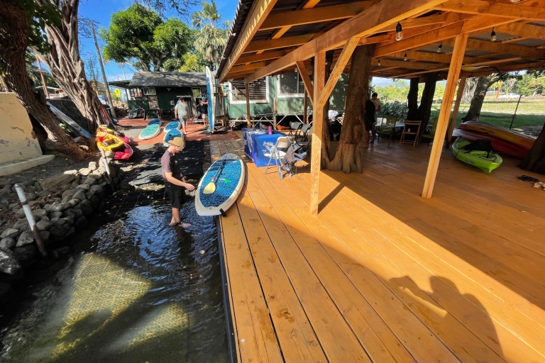 Haleiwa : location de paddle avec site de lancement privé