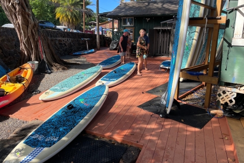Haleiwa: Paddleboard-Verleih mit privatem Startplatz