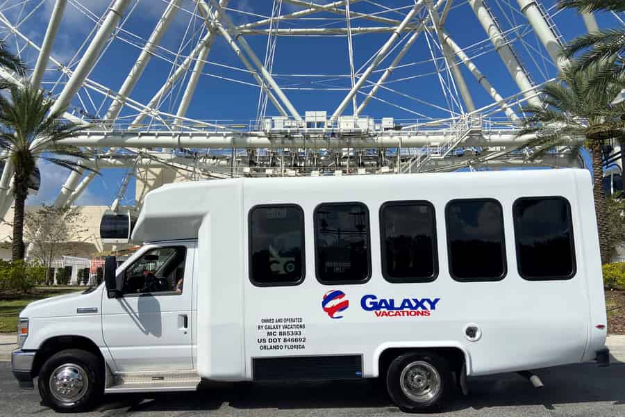 Orlando: Shuttle-Service vom Flughafen MCO zu den Disney Hotels. Foto: GetYourGuide