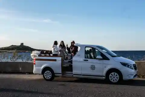 Palermo: Grand Tour in Cabriolet CruiserCar with Prosecco