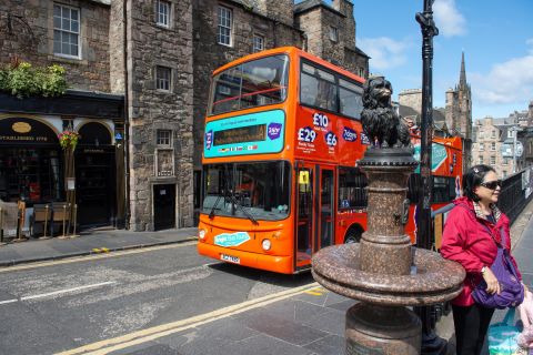 Edinburgh: 24-timers eller 48-timers hopp-på-hopp-av-bytur