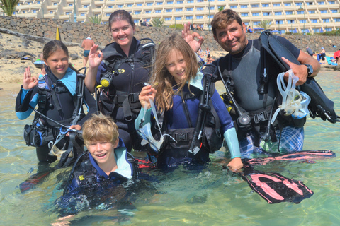 Desde Lanzarote: buceo de aventura introductorio a 6 metros