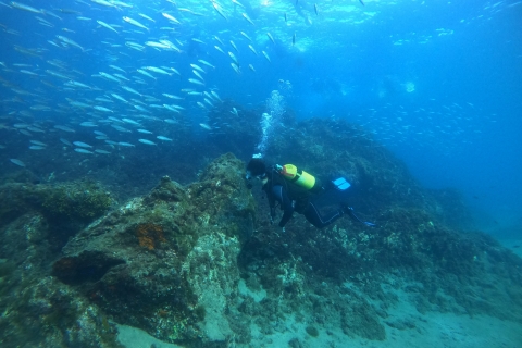 Van Lanzarate: inleidende avontuurlijke duik op 6 meter